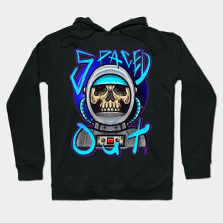 Spaced out skull Hoodie